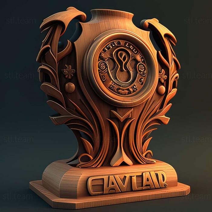 3D model Rally Trophy game (STL)